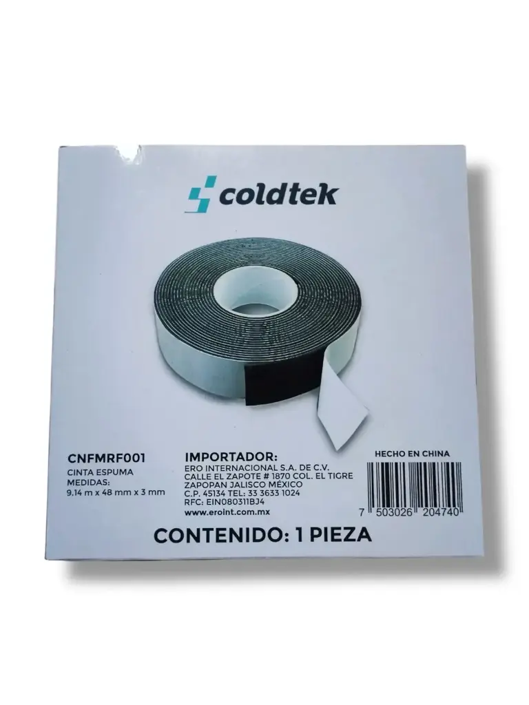 Cinta espuma para aire acondicionado COLDTEK